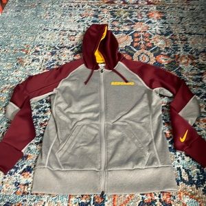 Washington Redskins Nike therma-fit zip-up hoodie